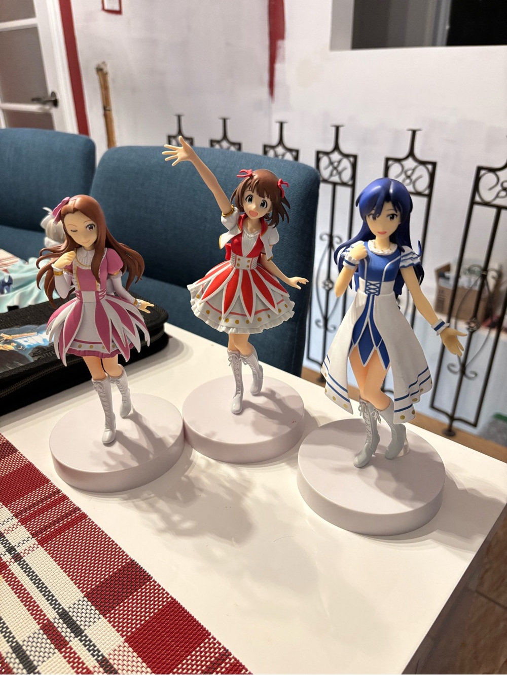 Set of 3 Idolmaster figures anime Chihaya Haruka Iori